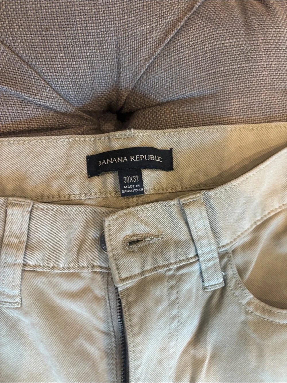 Lightweight Banana Republic Beige/khaki 5 pocket  Pants